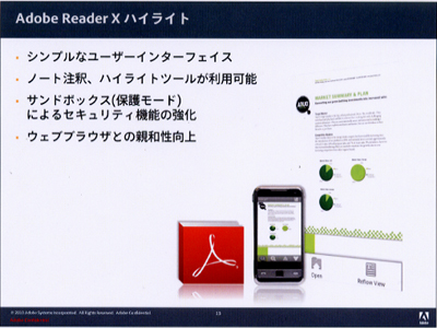 Adobe Reader X̃nCCg